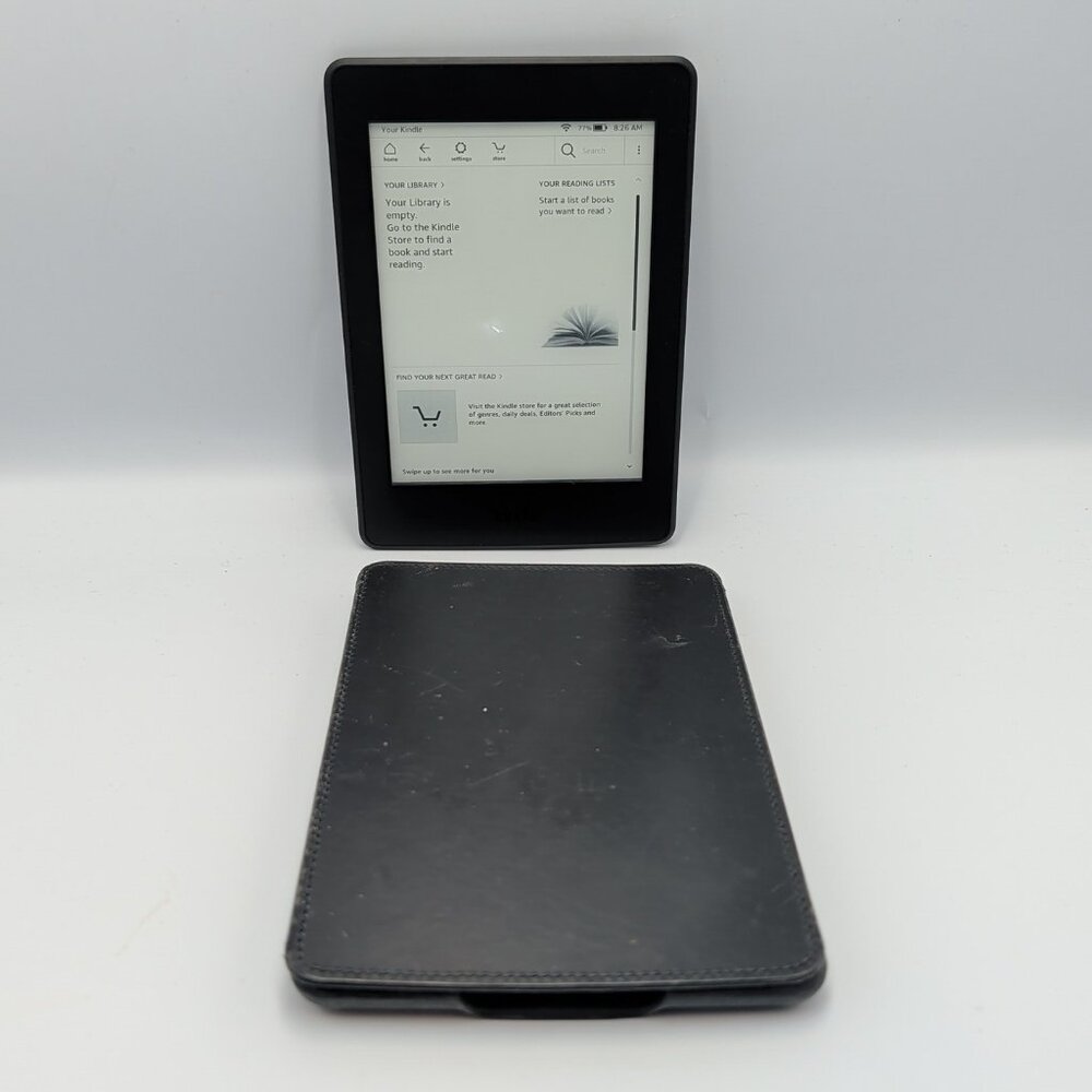 Amazon Kindle Paperwhite 7th Gen DP75SDI Black e-Book Reader Damaged Screen 4gb